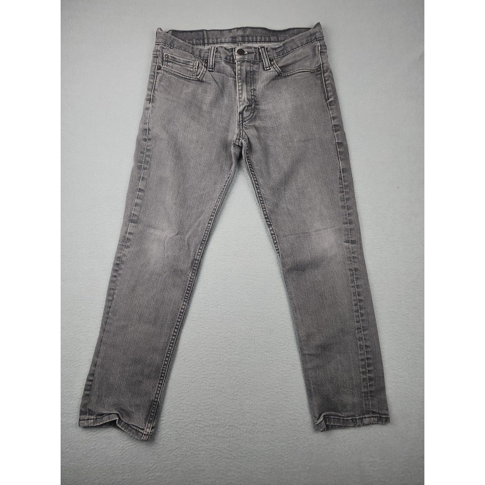 Levi's 511 Slim Jeans Mens 32x30 (30x26) Gray Wash Stretch Denim Pants Casual